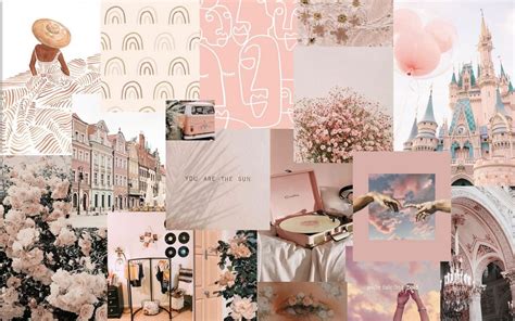 Neutral Aesthetic Collage Wallpaper Laptop : Cool, aesthetic, anime art ...