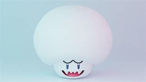 Boo Mushroom Mario 3D model | CGTrader