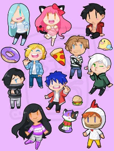 PDH Aphmau Characters x Reader