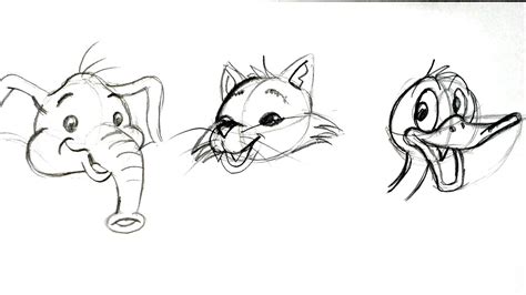 How To Draw Cartoon Animals Easy