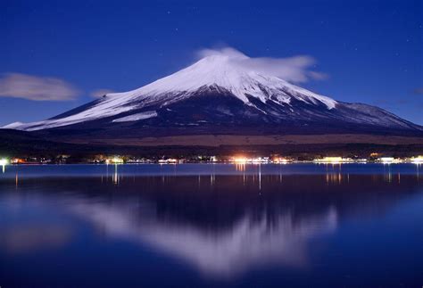 Night Mount Fuji Wallpapers - Top Free Night Mount Fuji Backgrounds - WallpaperAccess