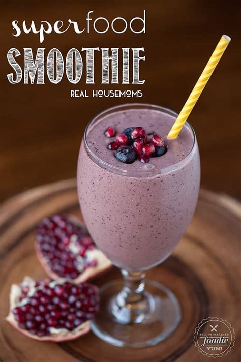 Super Food Smoothie ⋆ Real Housemoms