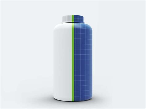 Free Plastic Bottle Mockup (PSD)