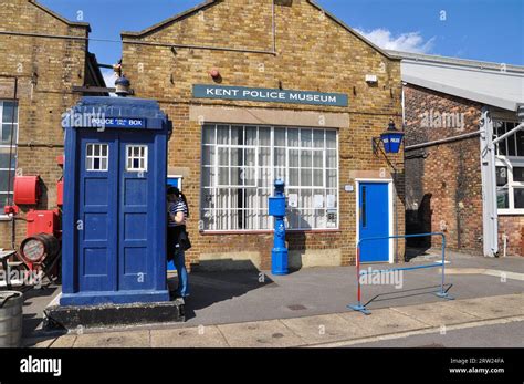 Kent Police Museum at The Historic Dockyard Chatham, Kent, UK. Kent County Constabulary history ...