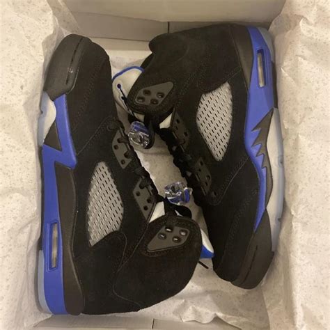 Jordan 5 racer blue Size uk10 Dead stock Dm on ig... - Depop