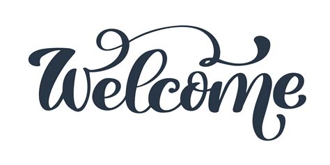 Welcome Sign Vector at Vectorified.com | Collection of Welcome Sign Vector free for personal use