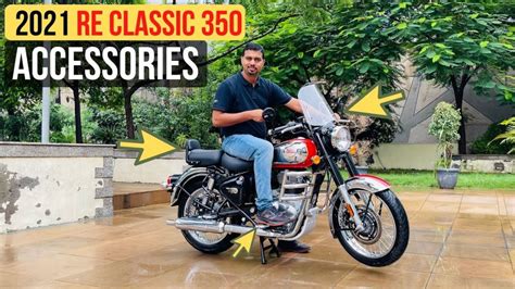 2021 Royal Enfield Classic 350 Accessories' Prices Announced - Details