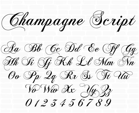 Cursive Font Svg Calligraphy Font Svg Calligraphy Script | Etsy India