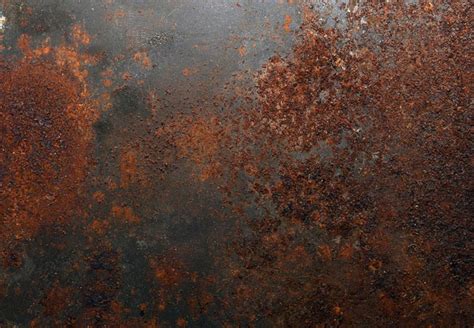 Rusted metal background Wall Mural Wallpaper | Canvas Art Rocks