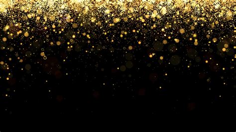 Gold And Black Glitter Wallpaper