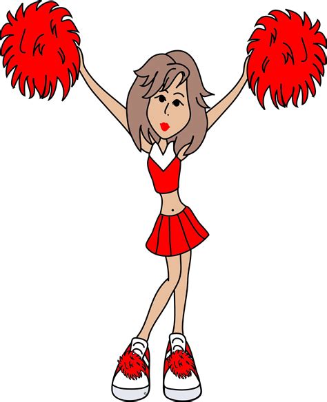 Drawings Of Cheerleaders | Free download on ClipArtMag