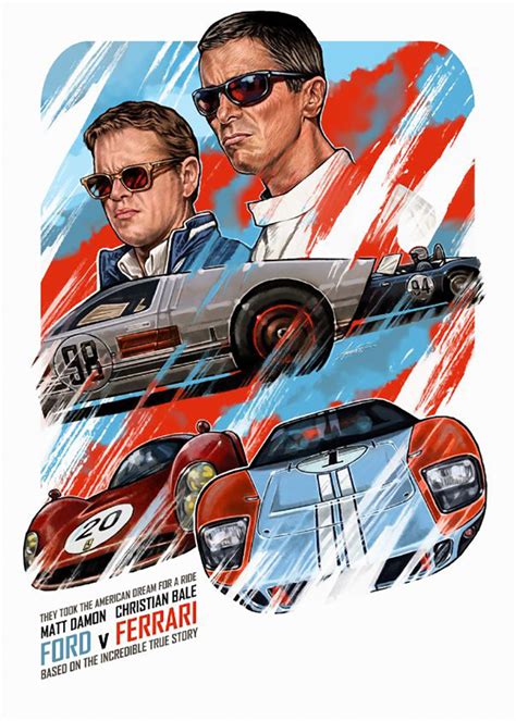 Ford V Ferrari 2019 Movie Poster - What's New