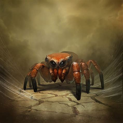 Anastasia Ovchinnikova | Spider art, Creature concept art, Fantasy creatures