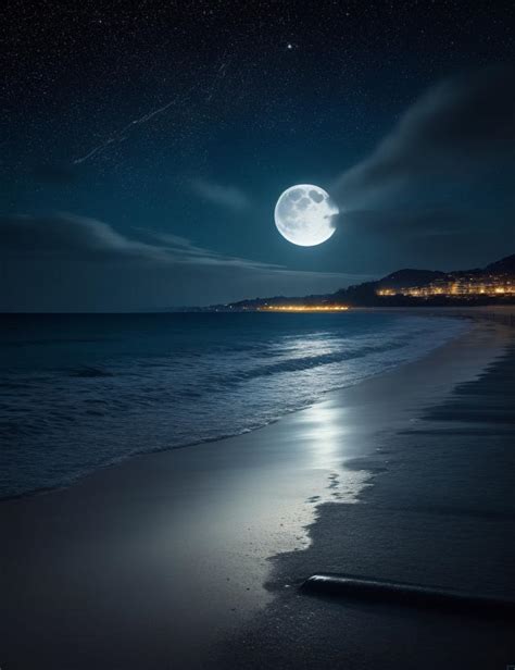 Beach in the Moonlight by thenerdywonder on DeviantArt