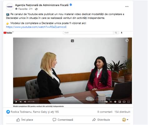 ANAF (video oficial 2023) – model completare Declarația Unică (D 212) pentru venituri din ...