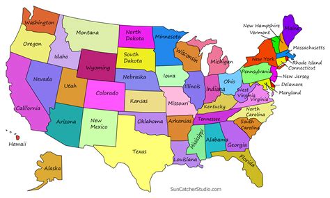 usa-map-states-color-names - projectRock