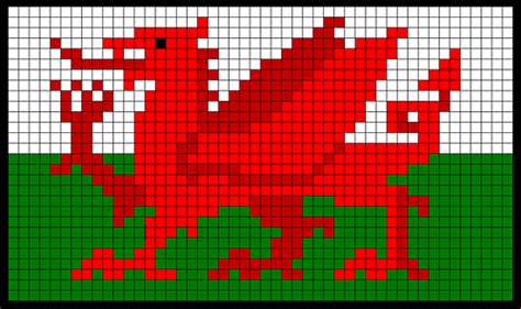 Ravelry: Welsh Dragon Chart pattern by Melanie Nordberg