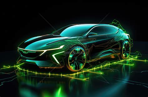 Neon Sport Green Car Picture And HD Photos | Free Download On Lovepik