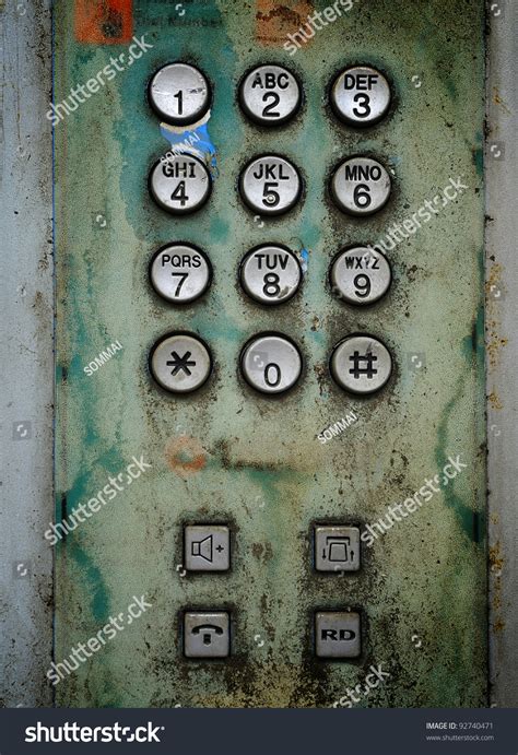 Old Telephone Keypad Stock Photo 92740471 : Shutterstock