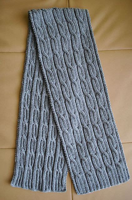 17 Best images about men's scarf patterns on Pinterest | Herringbone, Free pattern and Cable