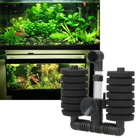 New Fish Tank Filter Aquarium Biochemical Sponge Filter Fish Tank Air Pump Air Filter Aquariose ...