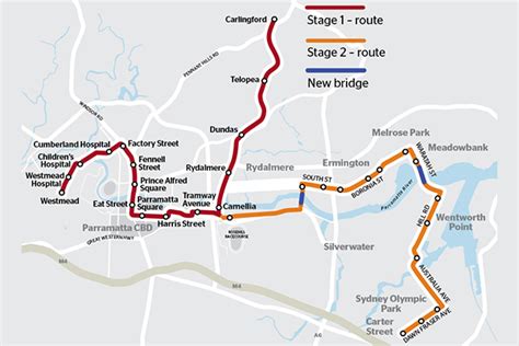 Extending Parramatta Light Rail to the Olympic Peninsula – Bicycle NSW