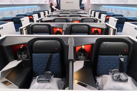 Delta Air Lines Airbus A350-900 Business Elite (Delta One) Cabin Interior Photos