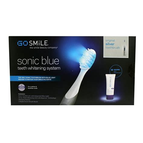 Go Smile Sonic Blue Teeth Whitening System Silver - Walmart.com ...