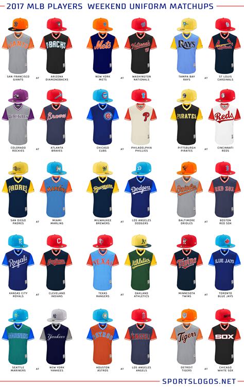 Like A Rainbow: MLB Announces Bright, Colourful Players Weekend ...