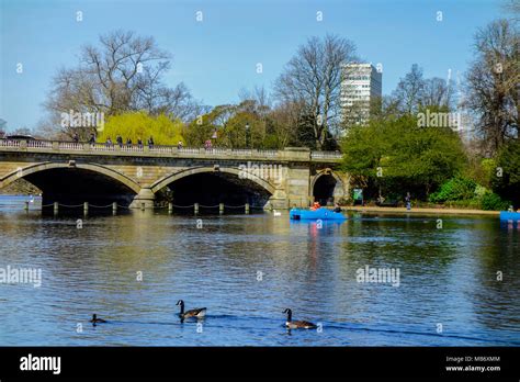 Serpentine Lake in Hyde Park, London, UK Stock Photo - Alamy