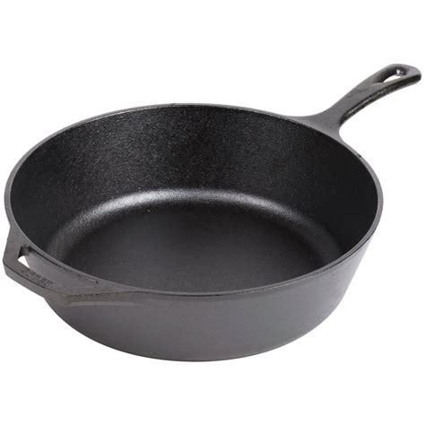 Deep Cast Iron Skillet | Lodge L10DSK3 12" Pre-Seasoned Cast Iron Deep Skillet