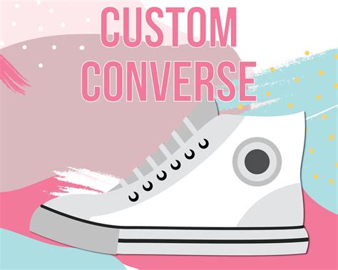 Custom Converse - Etsy