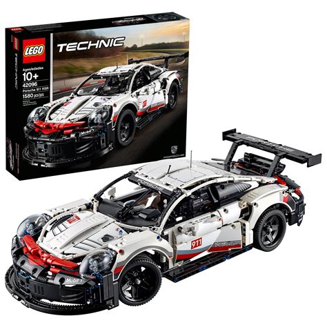 LEGO Technic Porsche 911 RSR 42096 Race Car Building Set (1580 Pieces) - Walmart.com