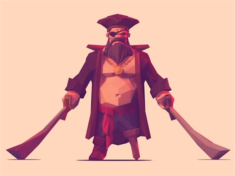 Low Poly - Characters :: Behance