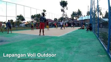 Ukuran Lapangan Bola Voli [ Standar Internasional dan Nasional ...