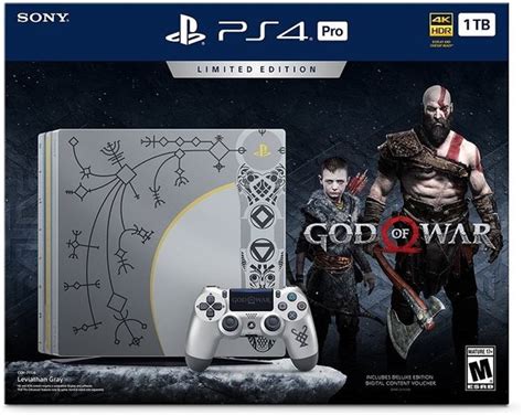 Qisahn.com - For all your gaming needs - Playstation 4 Pro Console God of War Limited Edition