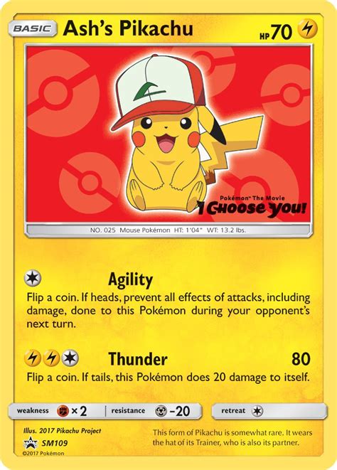 Ash's Pikachu - SM109 - SM Promos - Pokemon