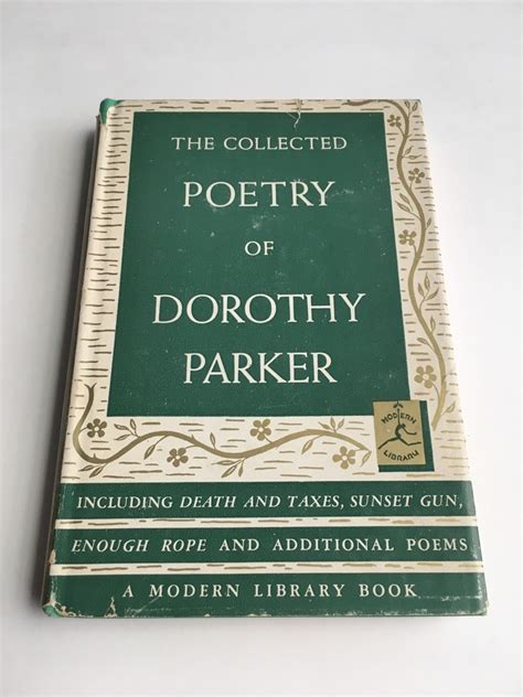 Macro Literature — The Collected Poetry of Dorothy Parker