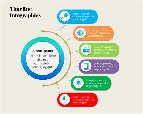 Infographic Timeline Template Powerpoint