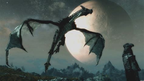 Skyrim Dragon Wallpaper (67+ images)