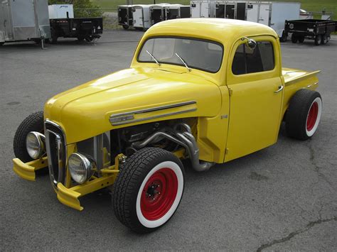 Chopped 1950 Ford Pickup hot rod for sale