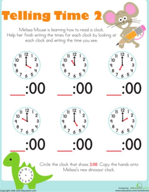 Free Printable Time Worksheets for Kids | HubPages