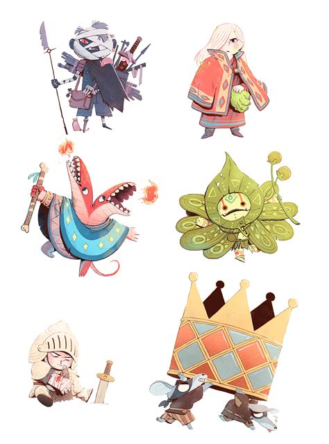 Fantasy Characters Compilation on Behance