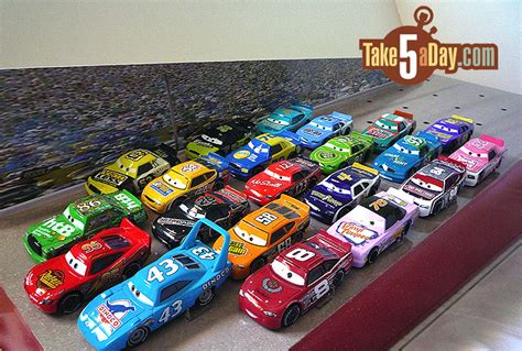 Take Five a Day » Blog Archive » Mattel Disney Pixar CARS: Piston Cup ...