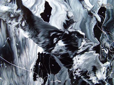 Chromatica | Black and white artist, Black and white painting, Black and white abstract