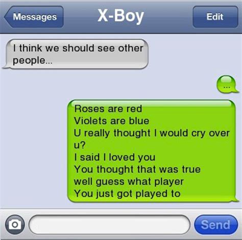 Funny Break Up Text Poems | Images and Photos finder