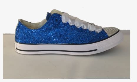 Sparkly Blue Glitter Converse All Stars Wedding Bride, HD Png Download ...