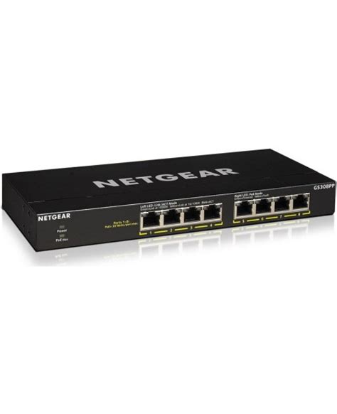 Netgear 8-PORT GIGABIT ETHERNET Unmanaged HIGH-POWER POE+ Switch - One ...