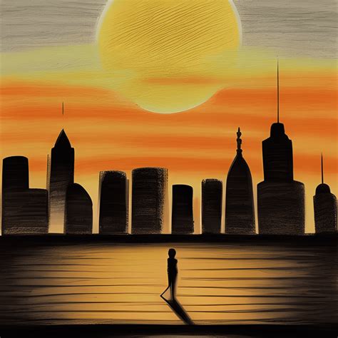 City Sunset · Creative Fabrica