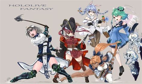 Hololive 3rd Generation Hololive Fanart Game Character Design Anime | Images and Photos finder